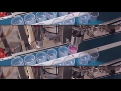 Otomatik vida gevşek toz doldurma makinesi JLF-2 Tek nozzle servo kaplama sistemi