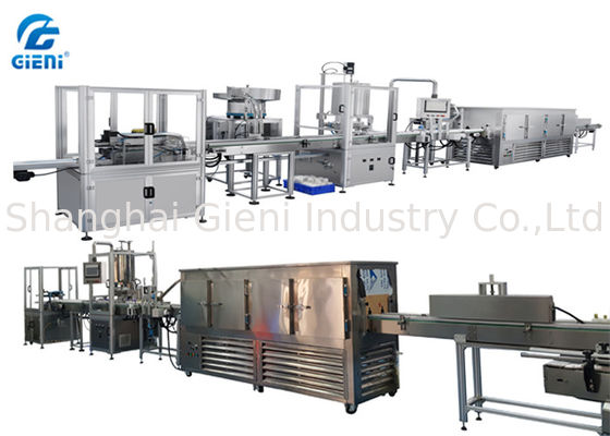 Otomatik Cap Yükleme ve Kapatma ile Profesyonel Chapstick / Dudak Balsam Dolum Makinesi