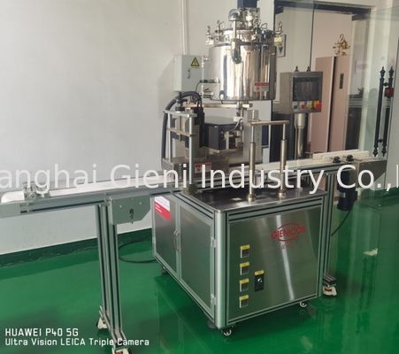 20L ısıtıcı tank JSFL Tek nozzle dudak boyası dudak balsamı doldurma makinesi 20-30pcs/min