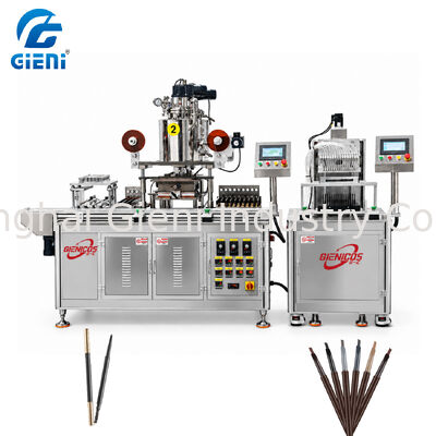 Twin 5L Tank Hot Melt Cosmetic Pencil Filling Machine for Eyeliner Pencils
