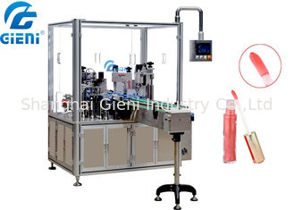 Dudak Parlatıcısı İçin Sıvı Macun Malzemesi Kozmetik Dolum Makinesi 1 - 100ml Dolum Hacmi