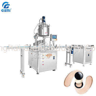 Tek Nozullu 14ml Göz Farı Krem Kozmetik Dolum Makinesi