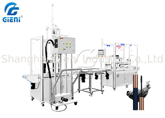 Otomatik Döner Lipgloss Lipcream Maskara Dolum Ve Kapatma Makinesi