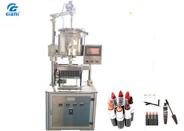 İyi bir fiyat. Dayanıklı 12 Kaviteler Mat Ruj Dolum Makinesi, 20L Tek Ceket Tankı çevrimiçi