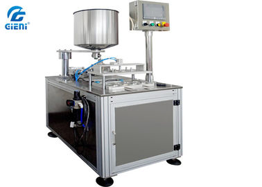 İyi bir fiyat. Çift Renk CC Krem Dolum Makinesi, 4Nozzle Hava Yastığı Dolgu çevrimiçi