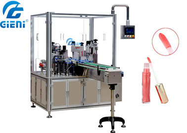 Dudak Parlatıcısı İçin Sıvı Macun Malzemesi Kozmetik Dolum Makinesi 1 - 100ml Dolum Hacmi