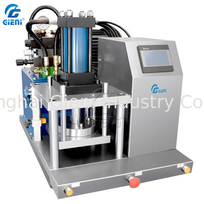 Dokunmatik Ekranlı Hidrolik Tip Kozmetik Toz Pres Sıkıştırma Makinesi