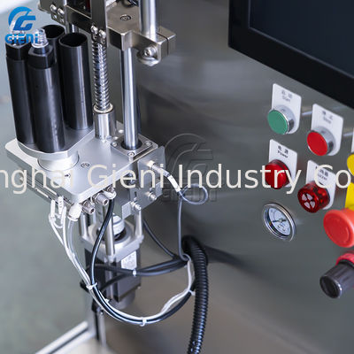 20L Tank Dikey Lipgloss Maskara Dolum Makinesi Çift Nozul