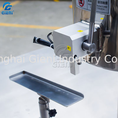 20L Isıtma Karıştırma Tankı ile El Manuel Tip Dudak kremi Dökme Makinesi