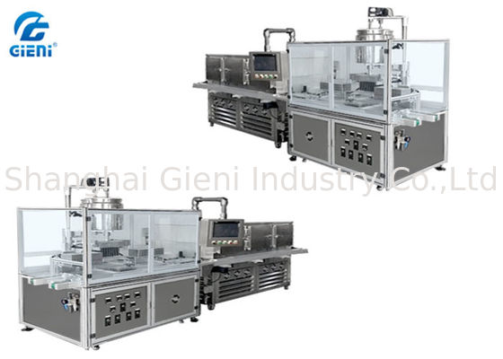 Yarı - Otomatik Lipbalm Dolum Makinesi Ön Isıtma Fonksiyonlu 10 Nozul