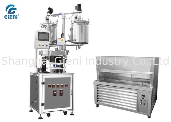 Çift Kompresör Donma Platformu ile 12 Memeleri Dudak Balsam Dolum Makinesi