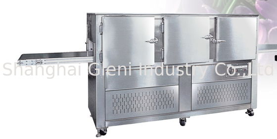 Ayarlanabilir Hız Konveyörlü Vazelin Dolum Makinesi için Chilling Tüneli