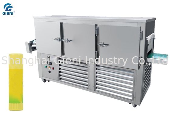 Ayarlanabilir Hız Dudak Balsamı Makinası Konveyör Soğutma Tüneli 800kg