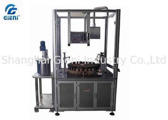 Yarı - Otomatik Döner Tip Renkli Makyaj Glitter Eyeliner Fırçası Dolum Makinesi