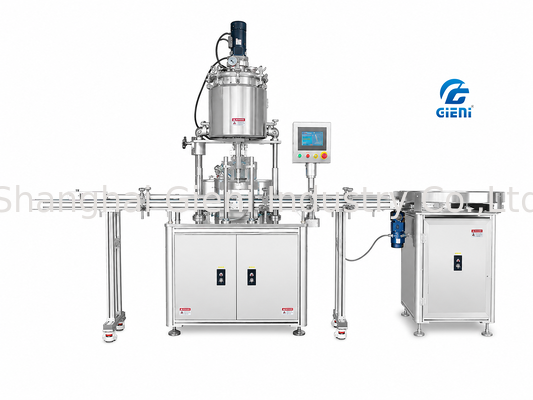EGR-SH-HF 5-200ml Kozmetik Tüpler İçin Tek Kafalı Yarı Otomatik Sıcak Dolum Makinesi Manuel Çalıştırma