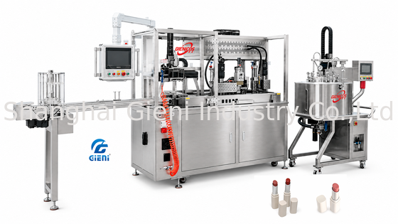 GLU-900 Leister Sıcak Hava Ruj Dolum Makinesi Kalıp Algılama Sistemi Panasonic Sensör 900 adet/saat