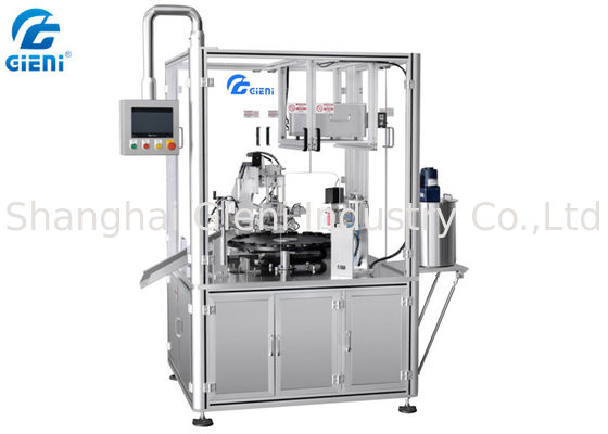 Çelik Ball ile Eyeliner Kalem İçin Yarı Otomatik Sıvı Kozmetik Dolum Makinesi