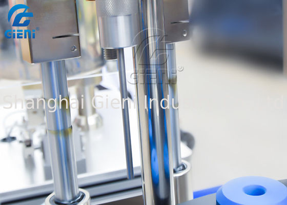 20L Tank 14ml Döner Maskara Dolum Kapatma Makinesi