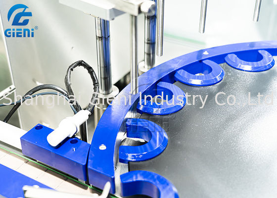 PLC Kozmetik Damlalıklı Şişe Döner Dolum Makinesi