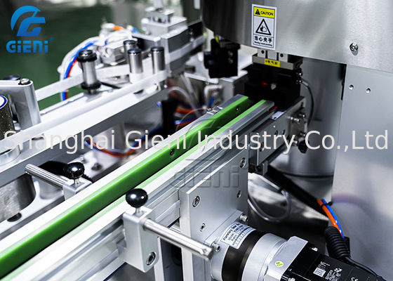 kaymaz 90pcs / Min Kozmetik Ruj Etiketleme Makinesi