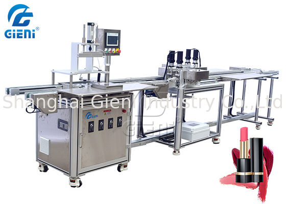 Konteyner Vidalı Ruj Serbest Bırakan Kozmetik Dolum Ekipmanları