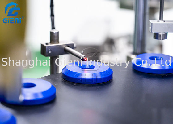 Döner Tip Maskara Kozmetik Dolum Makinesi PLC Kontrolü 60pcs / Min