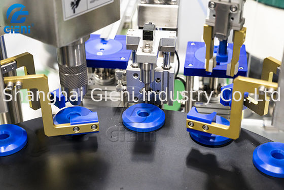 7KW Kozmetik Dudak Parlatıcısı Dolum Makinesi 50 Adet / Dakika Döner Tip