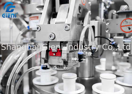 40ppm 250ml Lipgloss Tüp Dolum Kapama Makinesi Servo Tahrikli