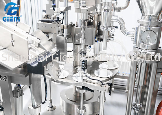 40ppm 250ml Lipgloss Tüp Dolum Kapama Makinesi Servo Tahrikli