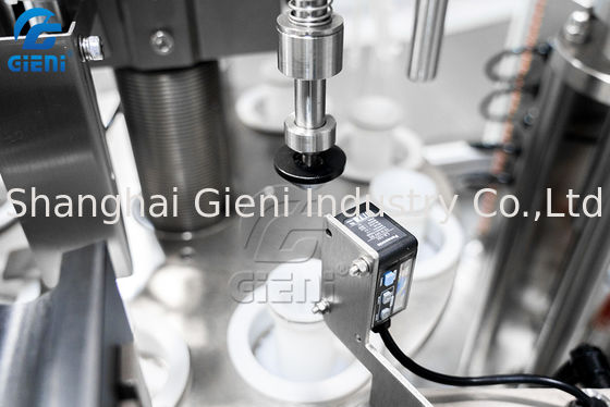 SUS316L 2400pcs/H Su Sirkülasyonu Kozmetik Tüp Dolum Makinesi