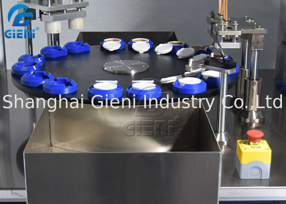 BB Fondöten Krem 30pcs / Min için 20ml Döner Kozmetik Dolum Makinesi