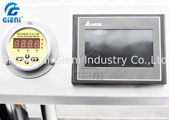 Alttan Hidrolik Sürüşlü Kozmetik Toz Kompakt Makinesi