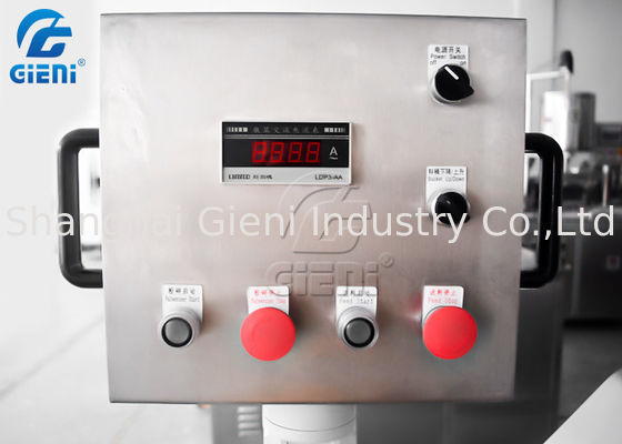 Vidalı Tip Kozmetik Toz Pres Makinesi, Gevrek Toz Öğütme Pulverizer Makinesi