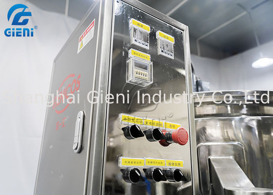 Çift Katmanlı Mikser ile 300L 60rpm Ruj Eritme Tankı