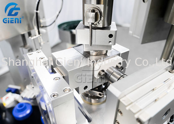 Maskara veya Dudak Parlatıcısı İçin Yarı Otomatik Döner Dolum ve Kapatma Makinesi