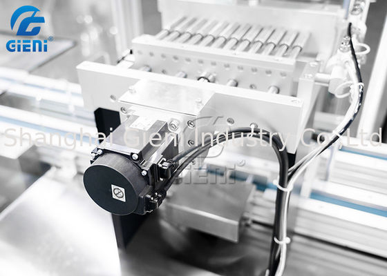 SUS304 12 Nozullar Maskara Dolgu Motoru Tahrikli Piston Dolum