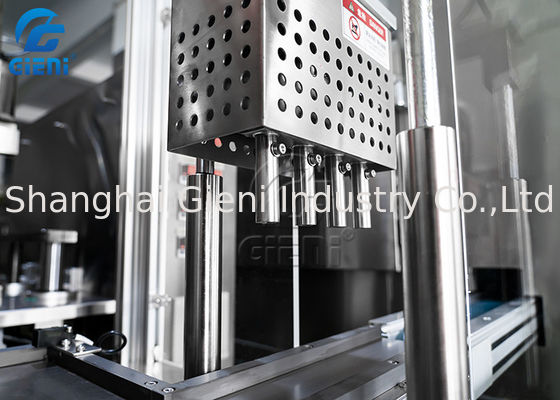 4 Nozullu Tam Silikon Kalıp Ruj Dolum Makinesi