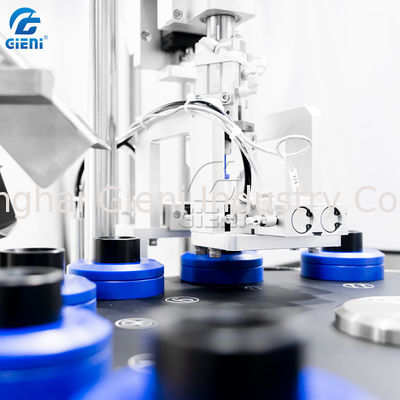 Pnömatik Kozmetik Dolum Makinesi 10ML Yarı Otomatik Maskara Kapatma Makinesi