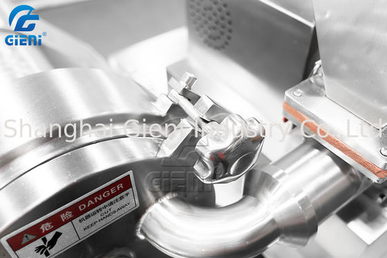 Kozmetik Yüksek Hızlı Pulverizer 7200 RPM 20KG / Saat Makyaj Tozu Pres Makinesi