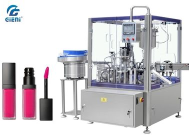 İyi bir fiyat. 1 Yıl Garanti ile Pistonlu Tip Otomatik Dudak Parlatıcısı Dolum Makinesi 1-30ml Hacim çevrimiçi
