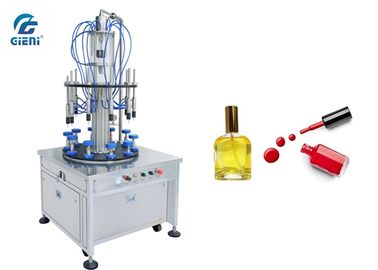 İyi bir fiyat. Su Bazlı Malzemelerle Pnömatik Oje Dolum Makinesi 3 Operatörü çevrimiçi