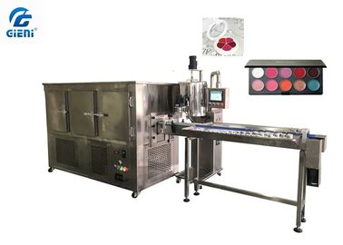 İyi bir fiyat. Alüminyum Pan Renk Kozmetik Ruj Dolum Makinesi Büyük Üretim Kapasitesi çevrimiçi