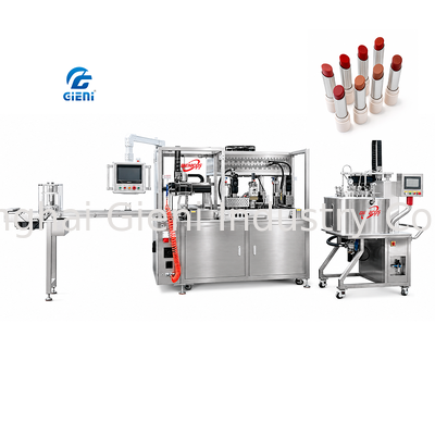 GLU-900 Çok formatlı ruj doldurma makinesi Normal Slant Slim Mini Balm Foundation Stick Equipment