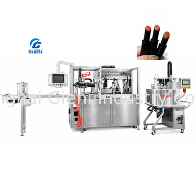 GLU-900 Sıfır Altı Soğutma Ruj Dolum Makinesi KANGSHIJIE Kompresör -20°C 900 adet/saat Üretim