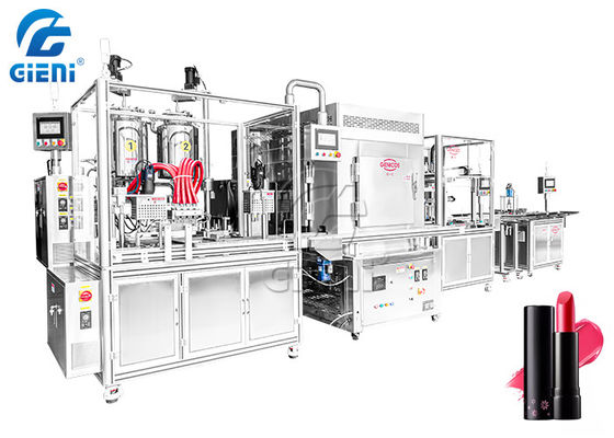 İyi bir fiyat. Silikon Mermer Ruj Dolum Makinesi 800L / Min 960pcs / H çevrimiçi
