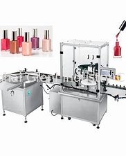 İyi bir fiyat. Yüksek Hızlı 2 Nozullu Otomatik Oje Dolum Makinesi 10ml çevrimiçi