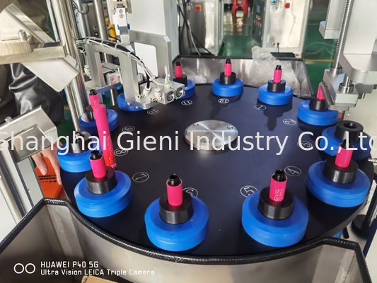 Titreşim Tablalı ve Dakikada 50 Adet/Dakika Çıkışlı Otomatik 30ML Maskara Dolum Makinesi